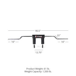 Titan Fitness safety squat Bar V2 
