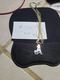 Silver Design Necklace 