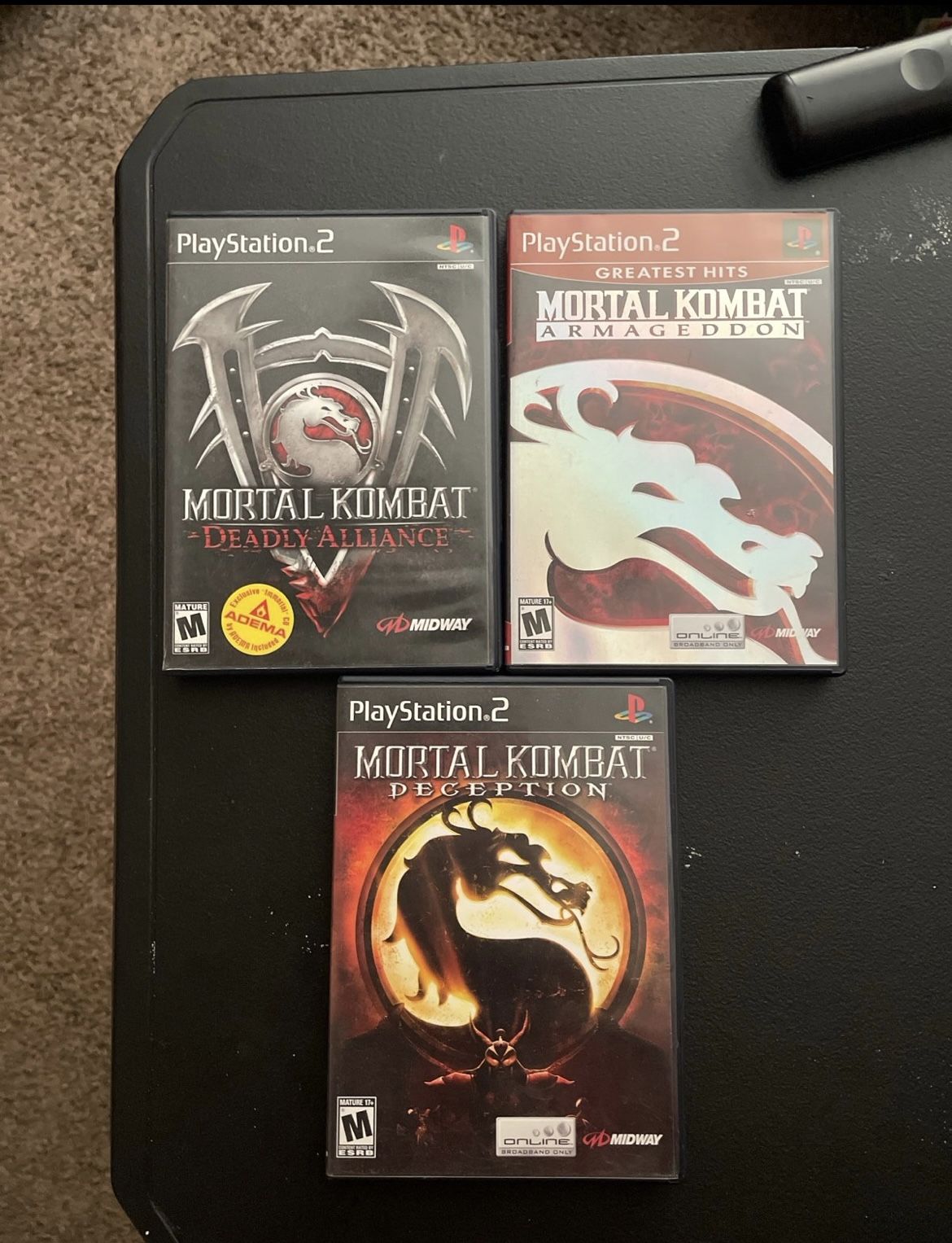 Mortal Kombat PS2 Collection 