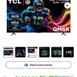 TCL 85inch Tv
