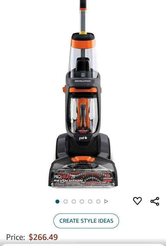 BISSELL ProHeat 2X Revolution Pet vaccum cleaner