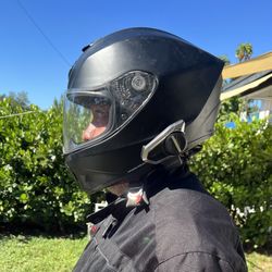 Motorcycle combo XL helmet jacket and gloves