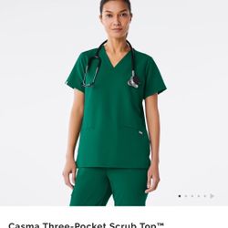 Casma Three -Pocket Scrub Top And Zamora Jogger pants