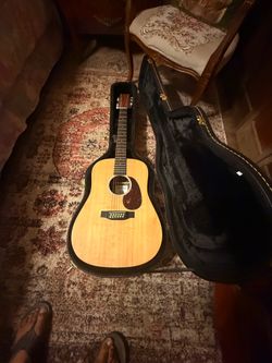 Martin 12 String Electric Guitar W/Case/Stand/Strap