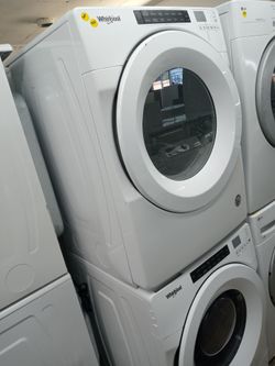 Whirlpool stackable front load washer and dryer set - Free delivery