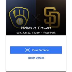 Padres Vs Brewers 