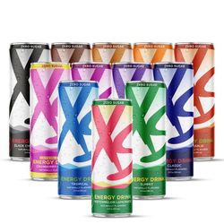 XS™ Energy Drink 12 oz – Variety Case,12bottles 
