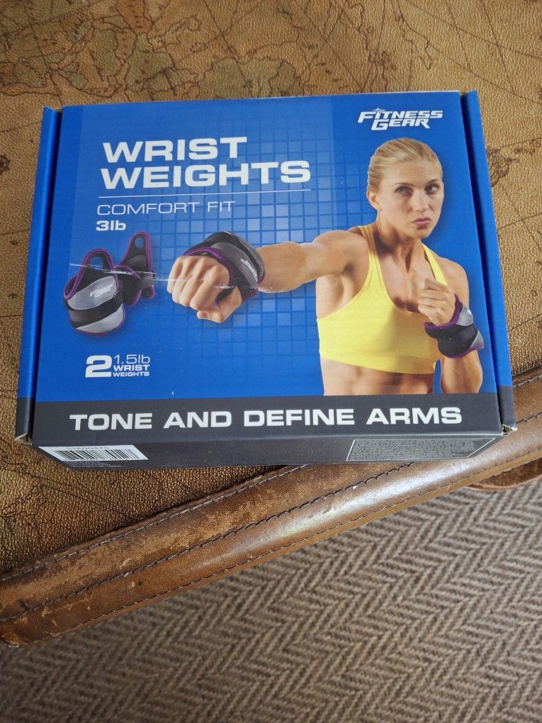 3lb Fitness Center Wrist Weights