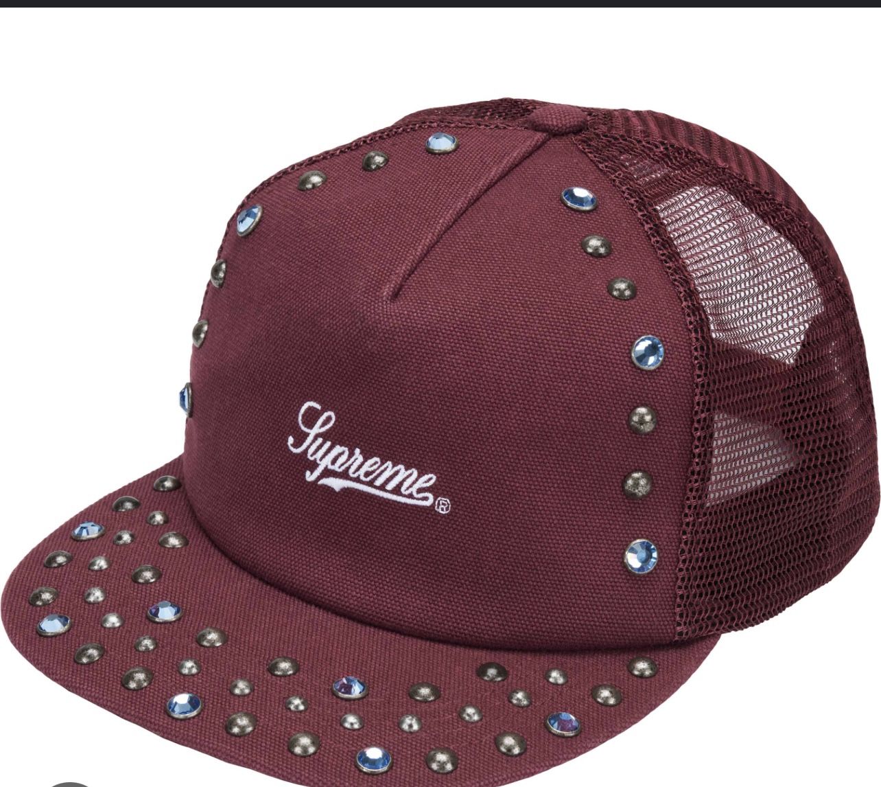 Supreme x B.B Simon Burgundy Hat 