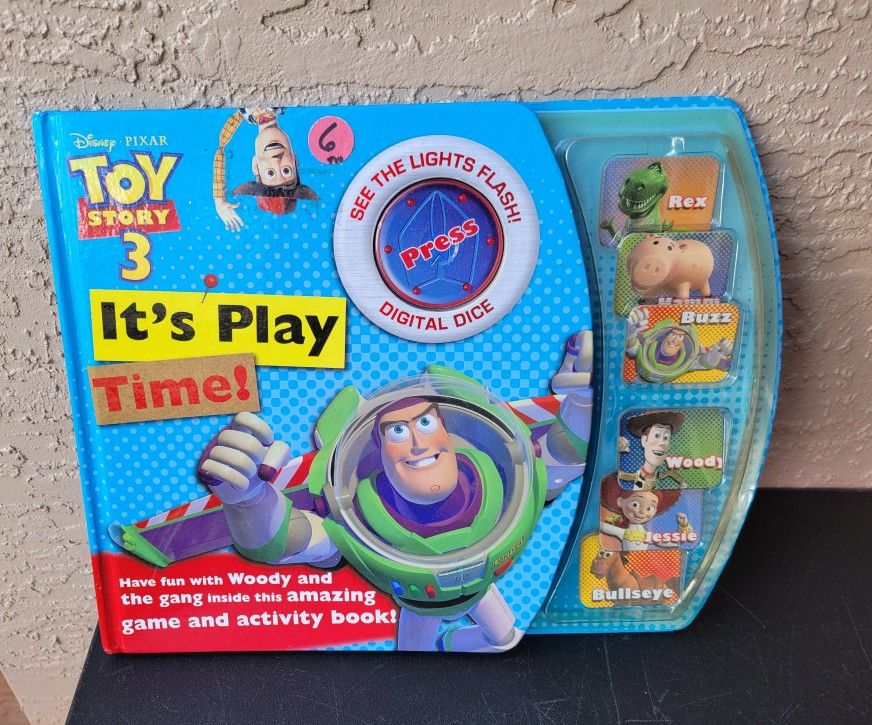 NEW...DISNEY "TOY STORY 3" GAME & ACTIVITY BOOK