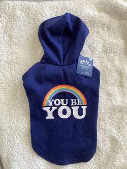 Blue Dog Hoodie Size Medium - Brand New
