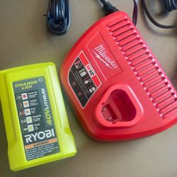 Milwaukee And Ryobi Charger 
