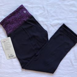 Lululemon Wunder Under Crops Sz 6-NWT