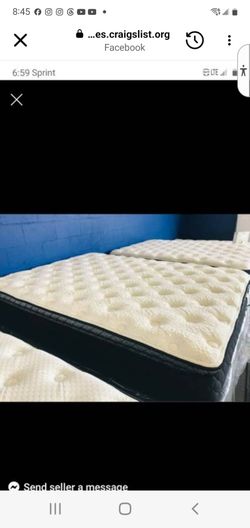 Queen bed pillow top can deliver new