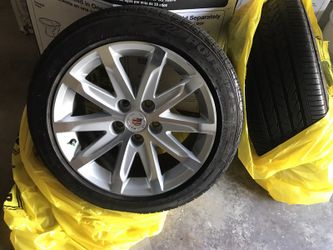 Stock 2014 Cadillac CTS Wheels, Tires, TPMS