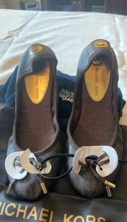 Michael Kors foldable flats