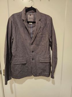 MENS GRAY BLAZER