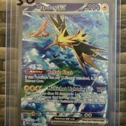 Zapdos ex Sir Pokemon 151