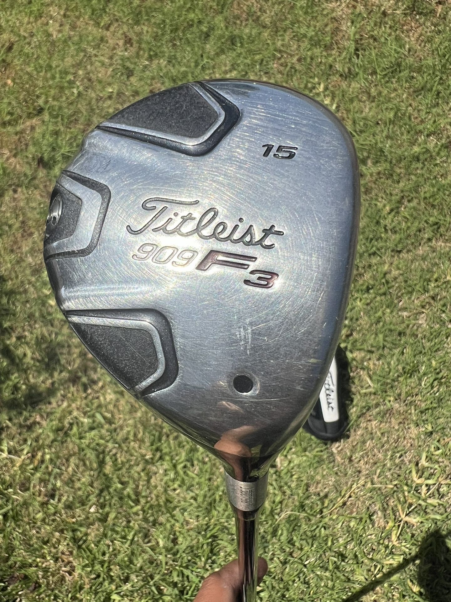 Titleist 909 F3 15° Fairway Wood, Graphite Stiff Flex, RECOMMEND REGRIP