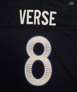 Black Los Angeles Rams Jared verse #8 jersey Not Nacua