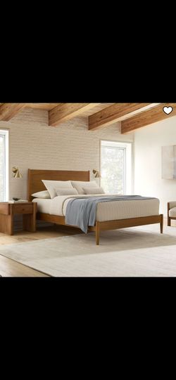 West Elm King size Bed Frame ! New!