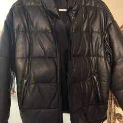 Wilson Leather Bomber Coat