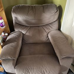 Large Brown Recliner 