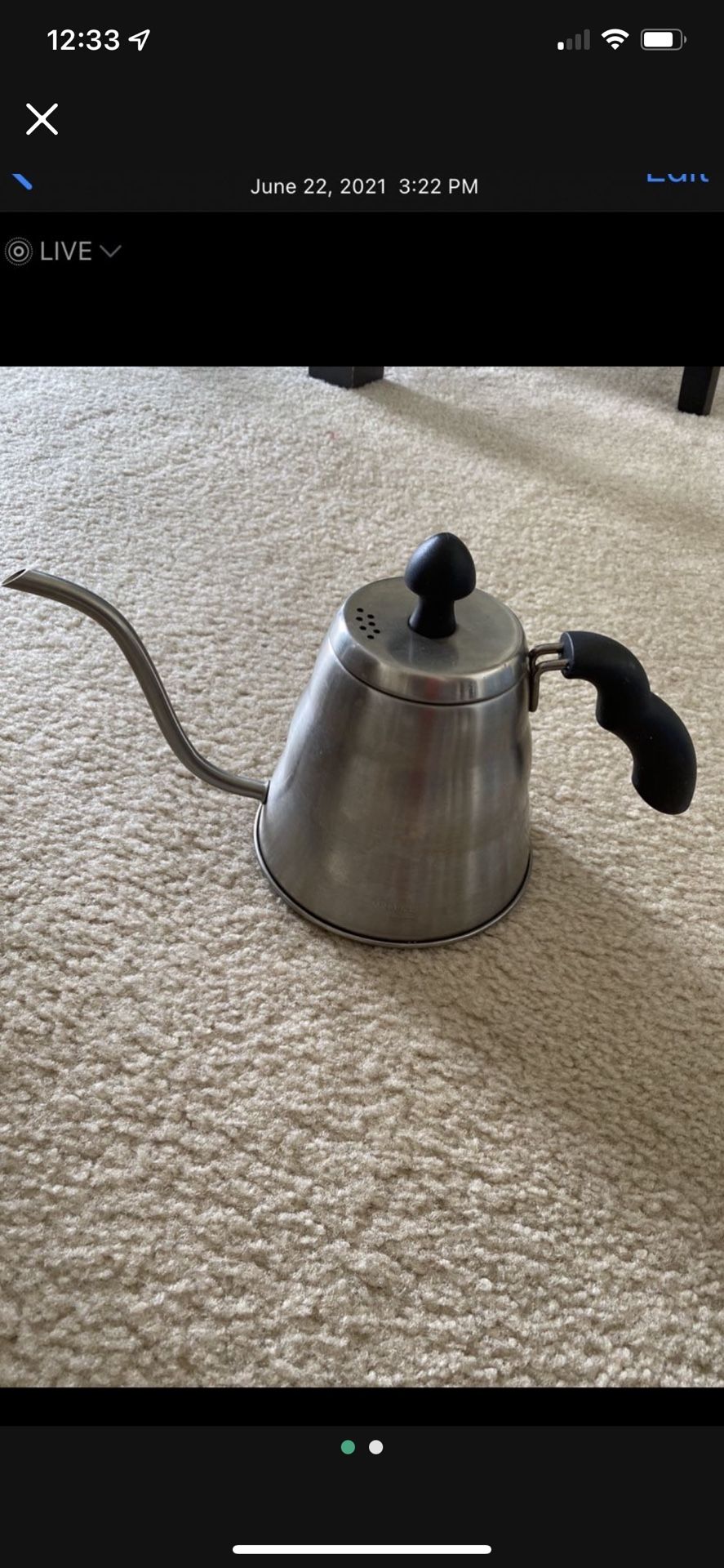 Cute Little Kettle Used Great Condition
