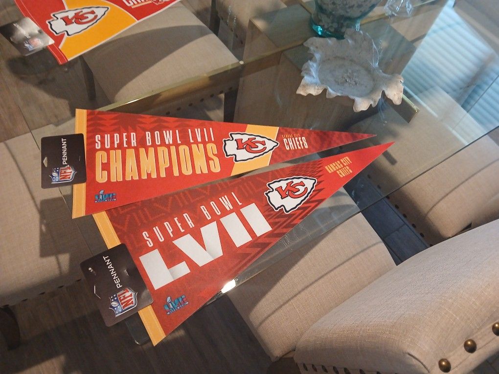 Chiefs Superbowl Pennants