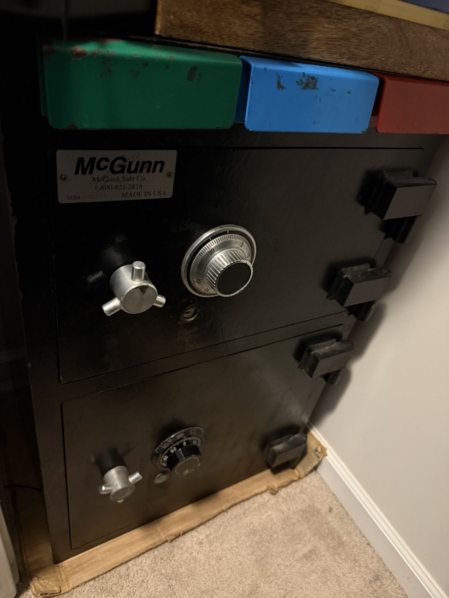 Dual Door Safe With Drop Box