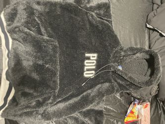 polo hoodie large
