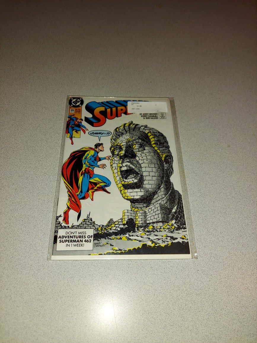 1990 SUPERMAN #39 BAGGED AND BOARDED 