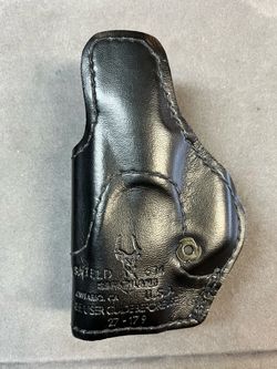 S&W Leather Holster Conceal Carry for Smith & Wesson Shield