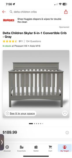 6-1 Convertible Crib