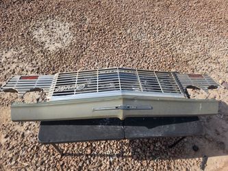 1965 impala header and grill
