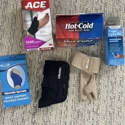 Injury Recovery & Support Kit – Braces, Wraps & Stabilizers 
