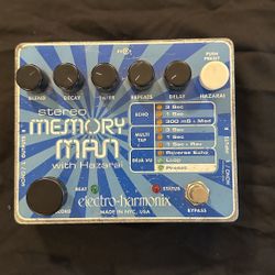 EHX Memory Man w/ hazarai 
