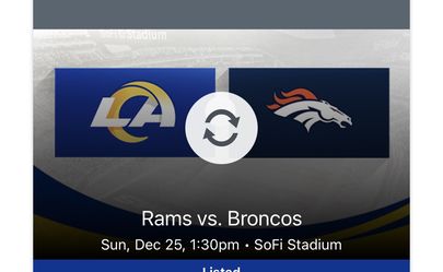 Rams Vs Broncos