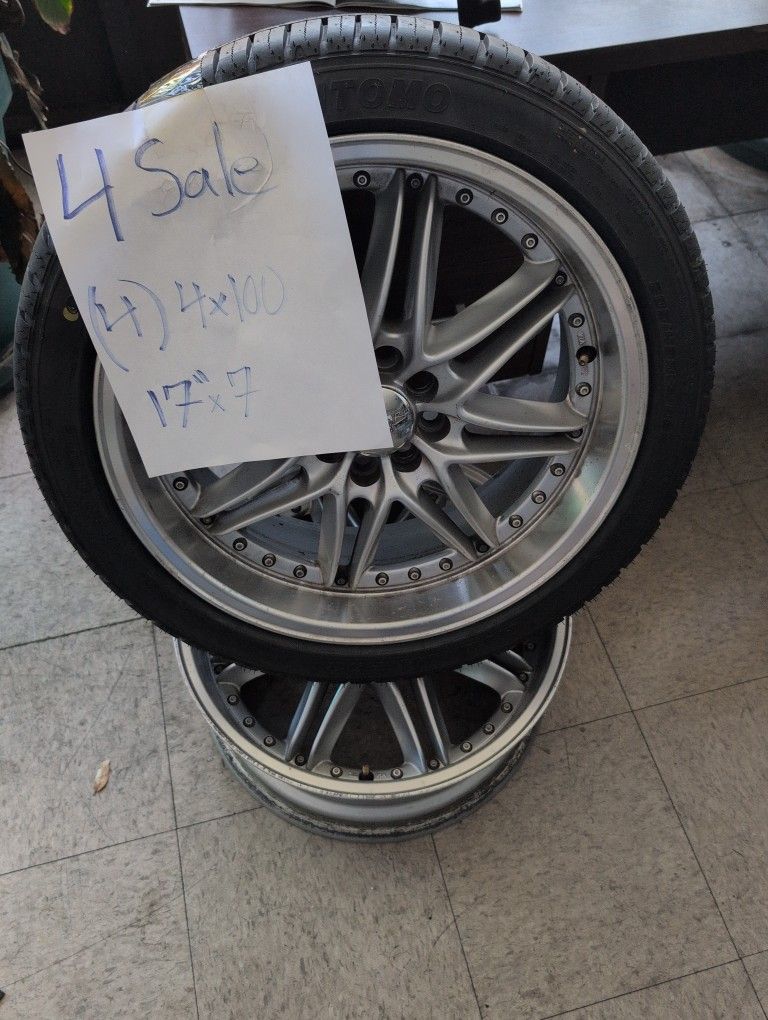 Tenzor 17x7. Complete Set 4x100