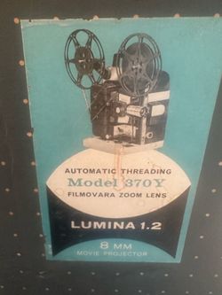 Vintage Bell & Howell movie projector model 370 Y 8 mm  works great