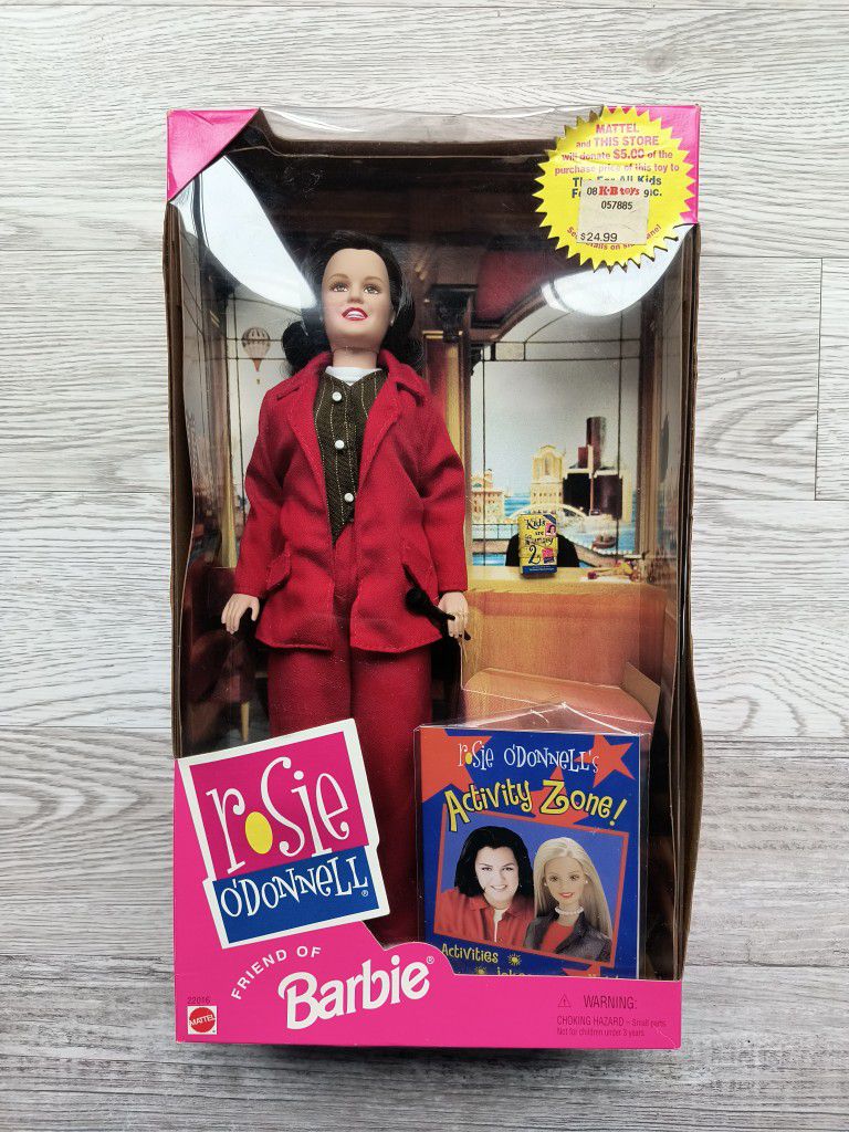 NRFB Vintage Rosie O'Donnell Friend Of Barbie 1999