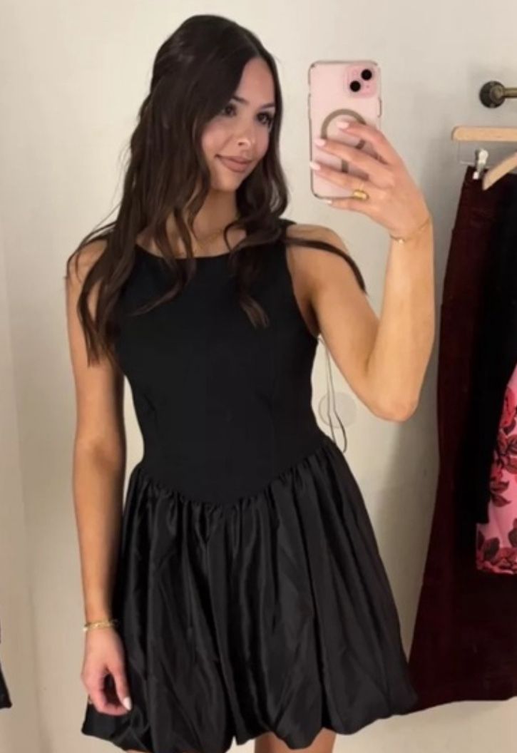 NWT Anthropologie Size M Maeve Bubble Hem Cocktail Dress