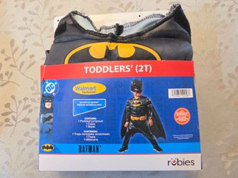 Batman Toddler Costume Size 2T