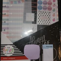The Happy Planner Teacher Planner Accessory Pack 119 Total Pieces New