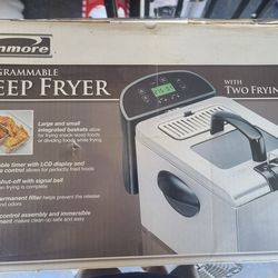 Deep fryer double basket