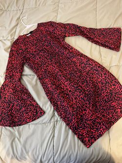 Black And Red Sexy Dress