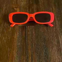 Women Red Sunglasses 