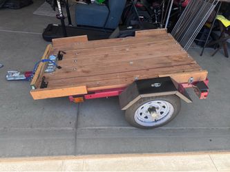 Utility Trailer with lights