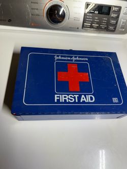 Vintage first aid kit