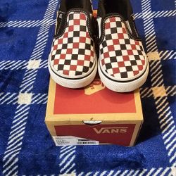 Vans Checkerboard Asher V Size 6C